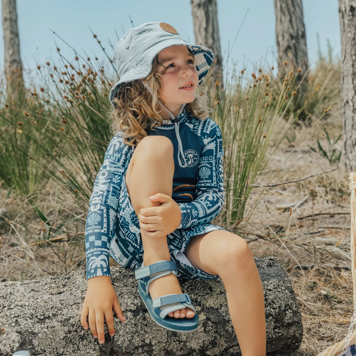 BEACH SANDAL Seaside Blue