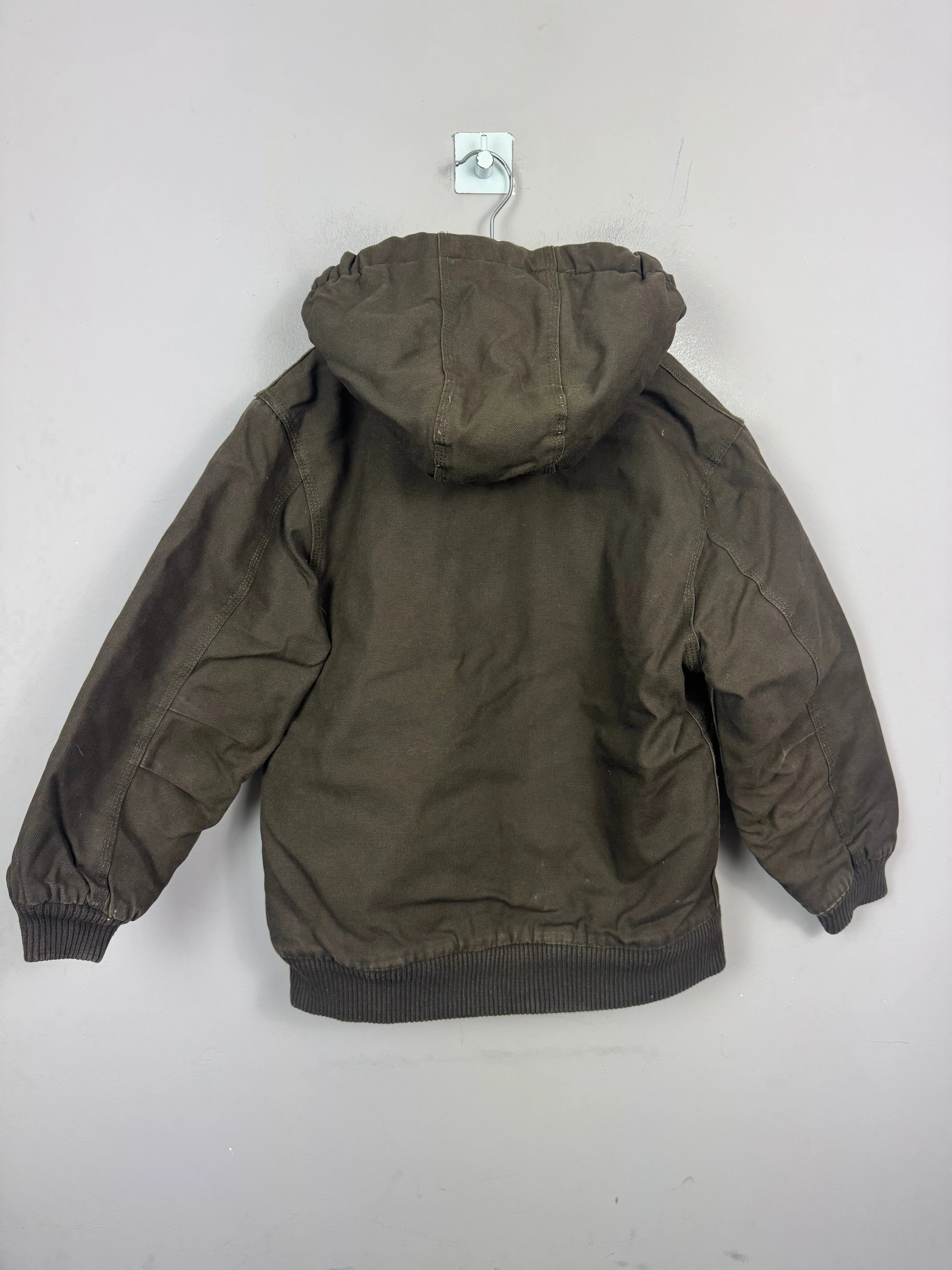 Carhartt Chocolate Hooded Jacket 7-8y