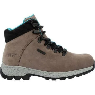 Georgia Women's Eagle Trail 5" Waterproof Slip Resistant Hiker Boot -Grey- GB00630