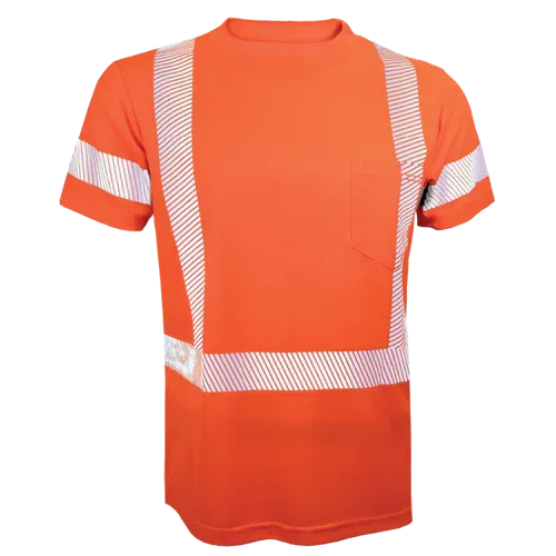 Hi-Visibility Short Sleeve Shirt By GATTS Workwear - Style STX2SS