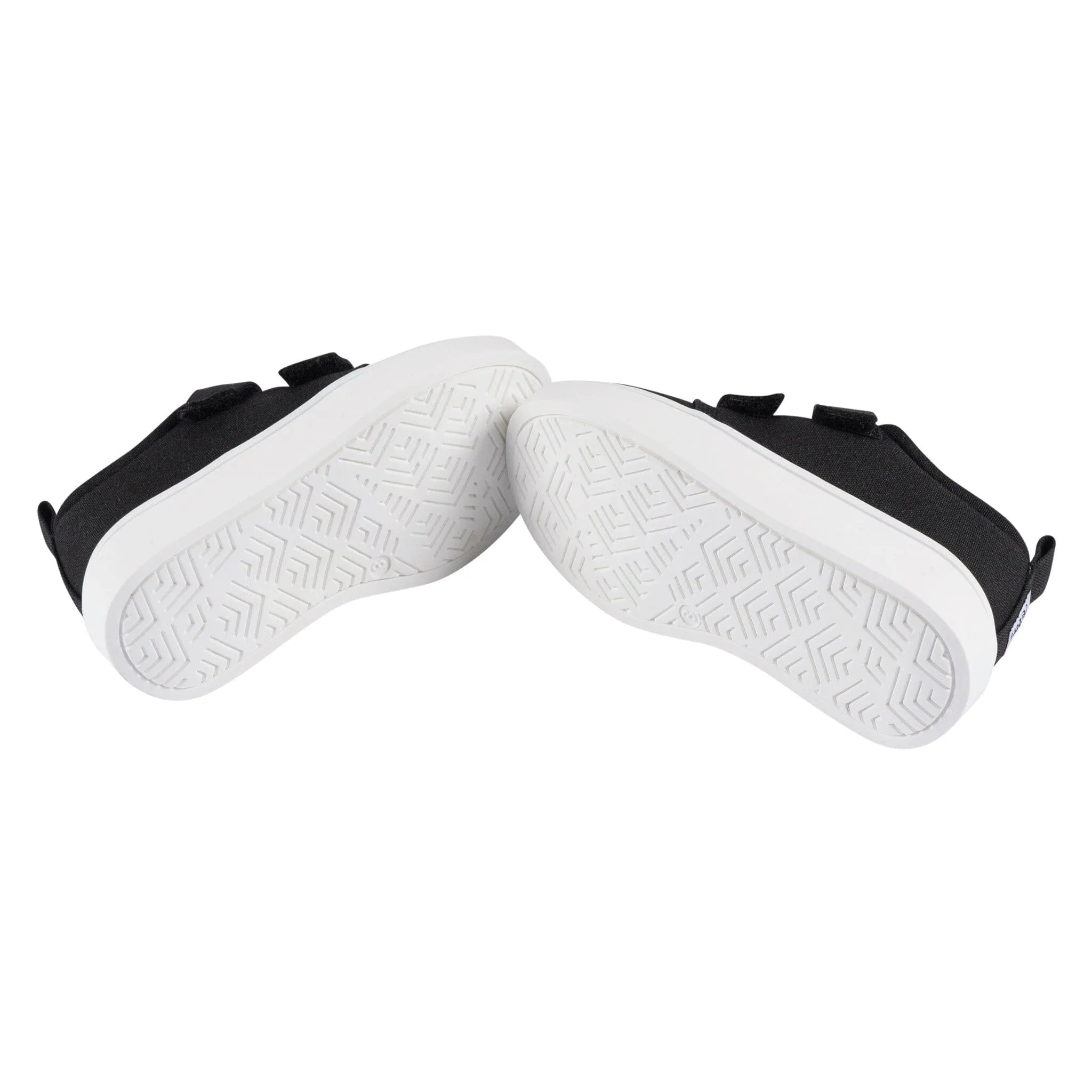 Infant & Toddler Neutral Black Strap Sneaker