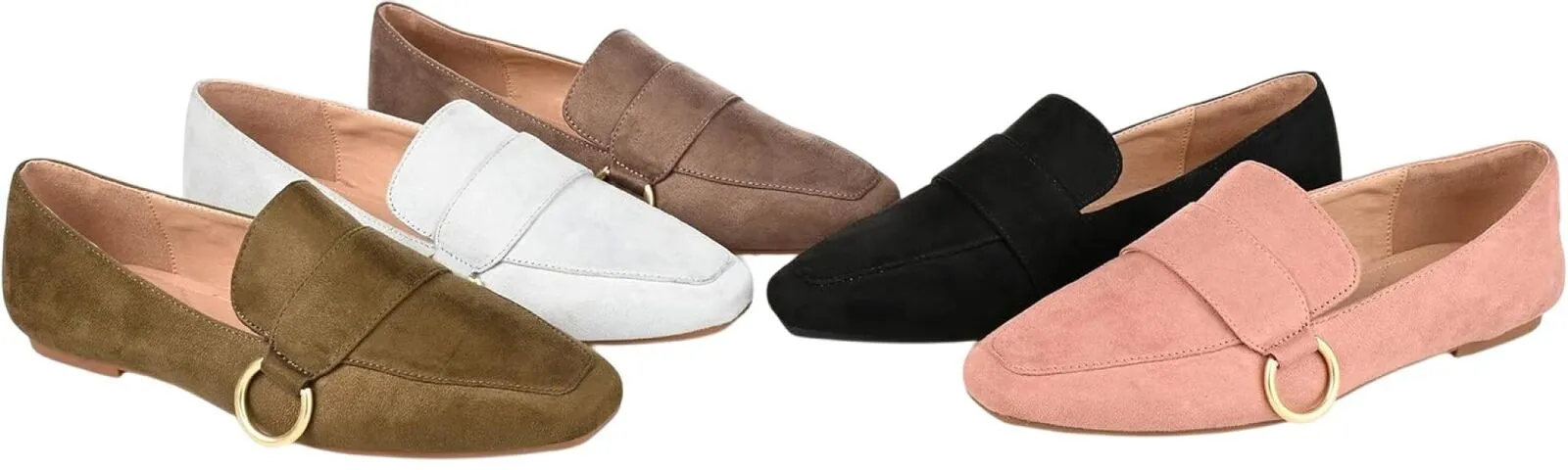 Journee Collection Benntly Tru Comfort Foam Slip On Loafer Taupe Brown 8.5M