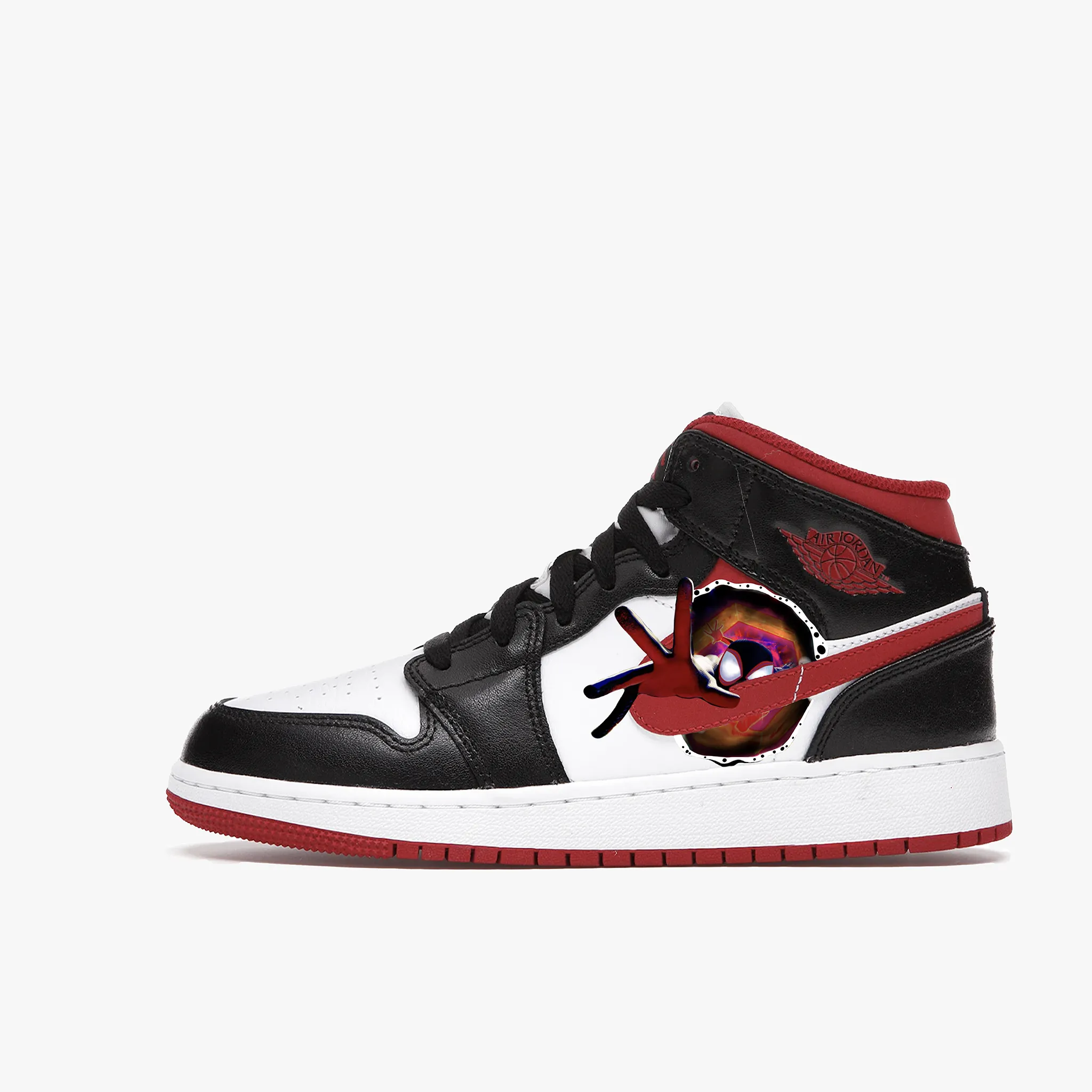 Miles Morales | Youth Jordan 1 Mid