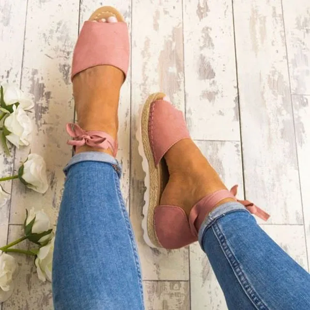 Plus Size 34-44 Flats Sandals Summer Women Sandals Fashion Casual Shoes For Woman European Rome Style Sandale Femme