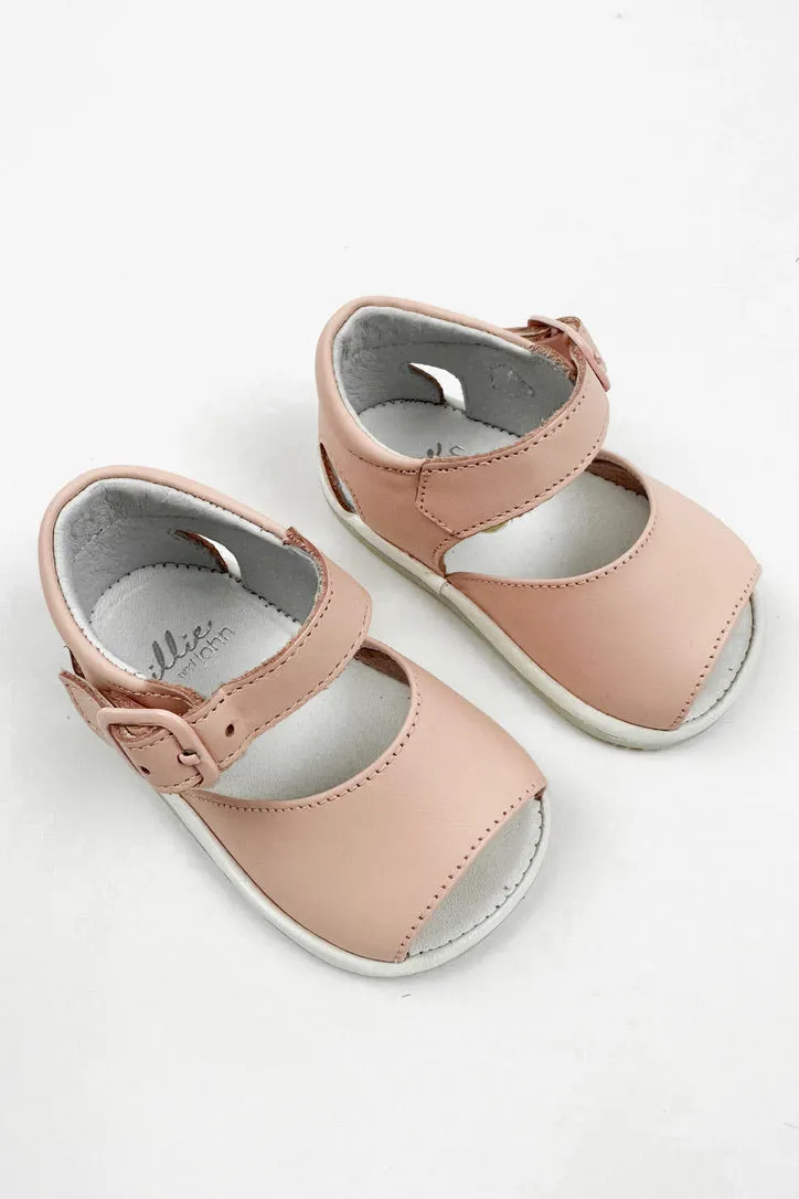 "Sierra" Pink Leather Sandals