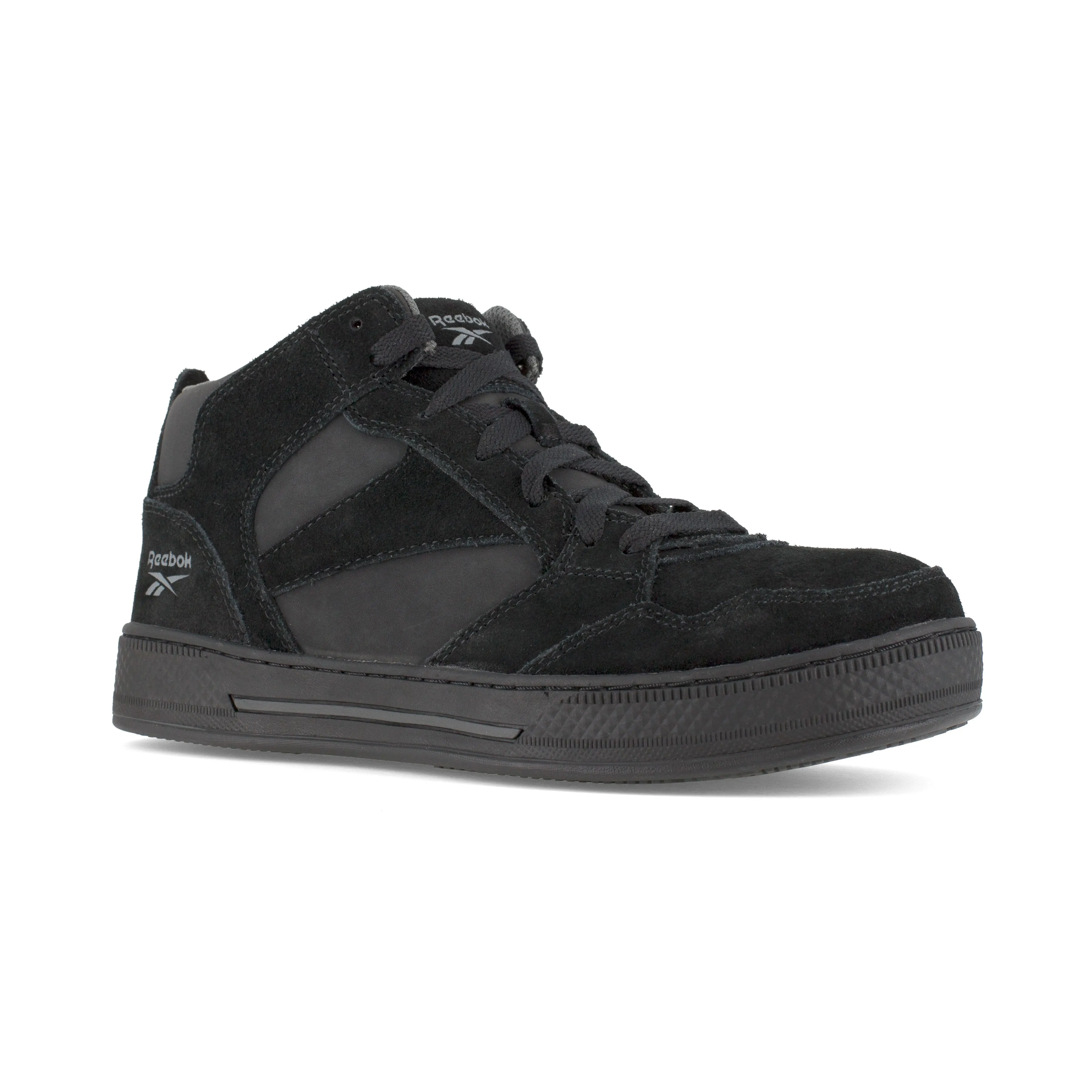 Reebok Women's Dayod Comp Toe Toe High-Top Skateboard Work Shoe - Black - RB173