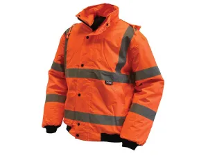 Scan Hi-Vis Orange Bomber Jacket - L (44In)