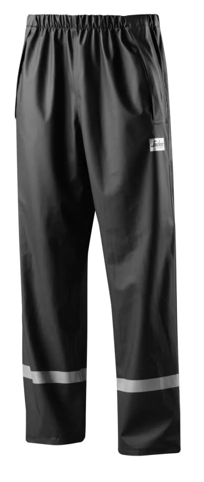 Snickers Workwear 8201 Waterproof Rain Trousers (Lightweight) with Welded Seams - 8201