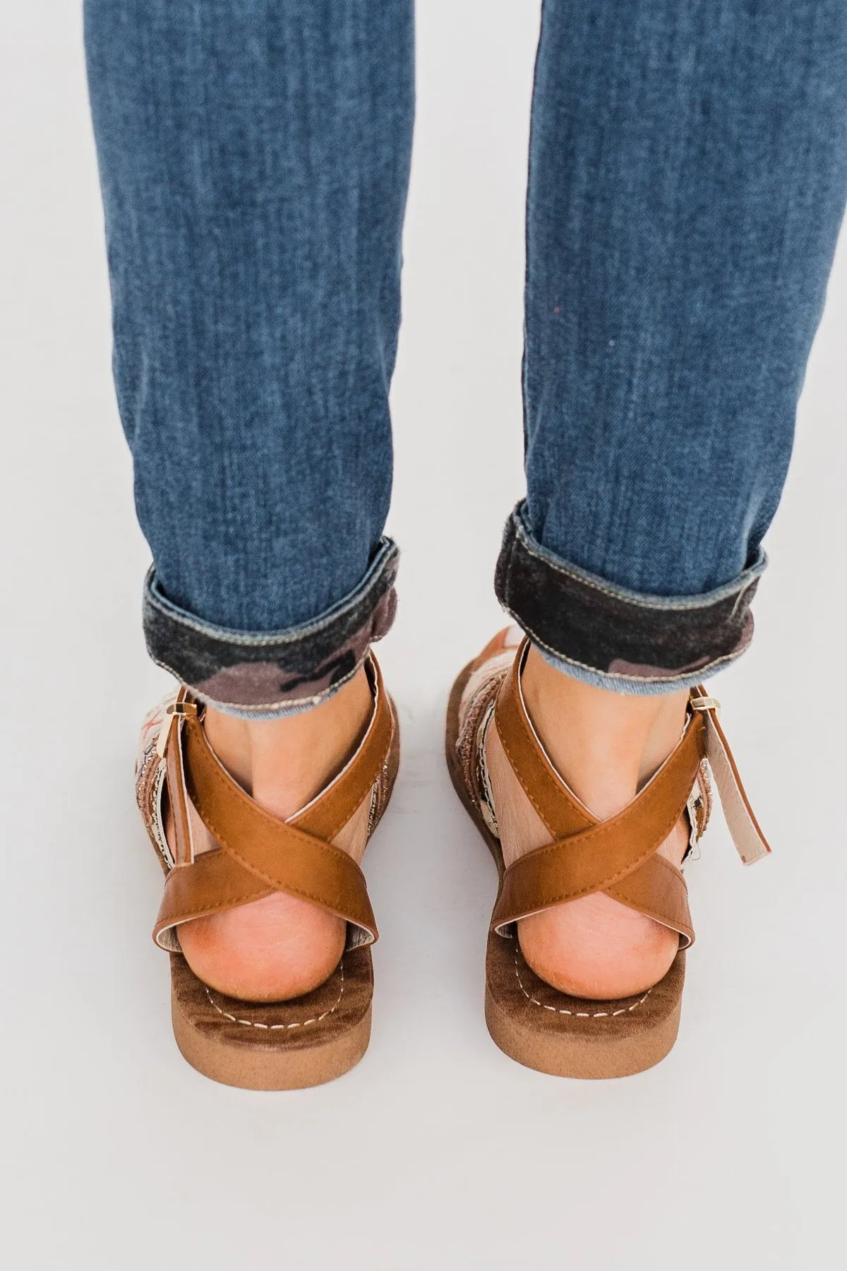 Very G Gypsy Girl Sandals- Tan