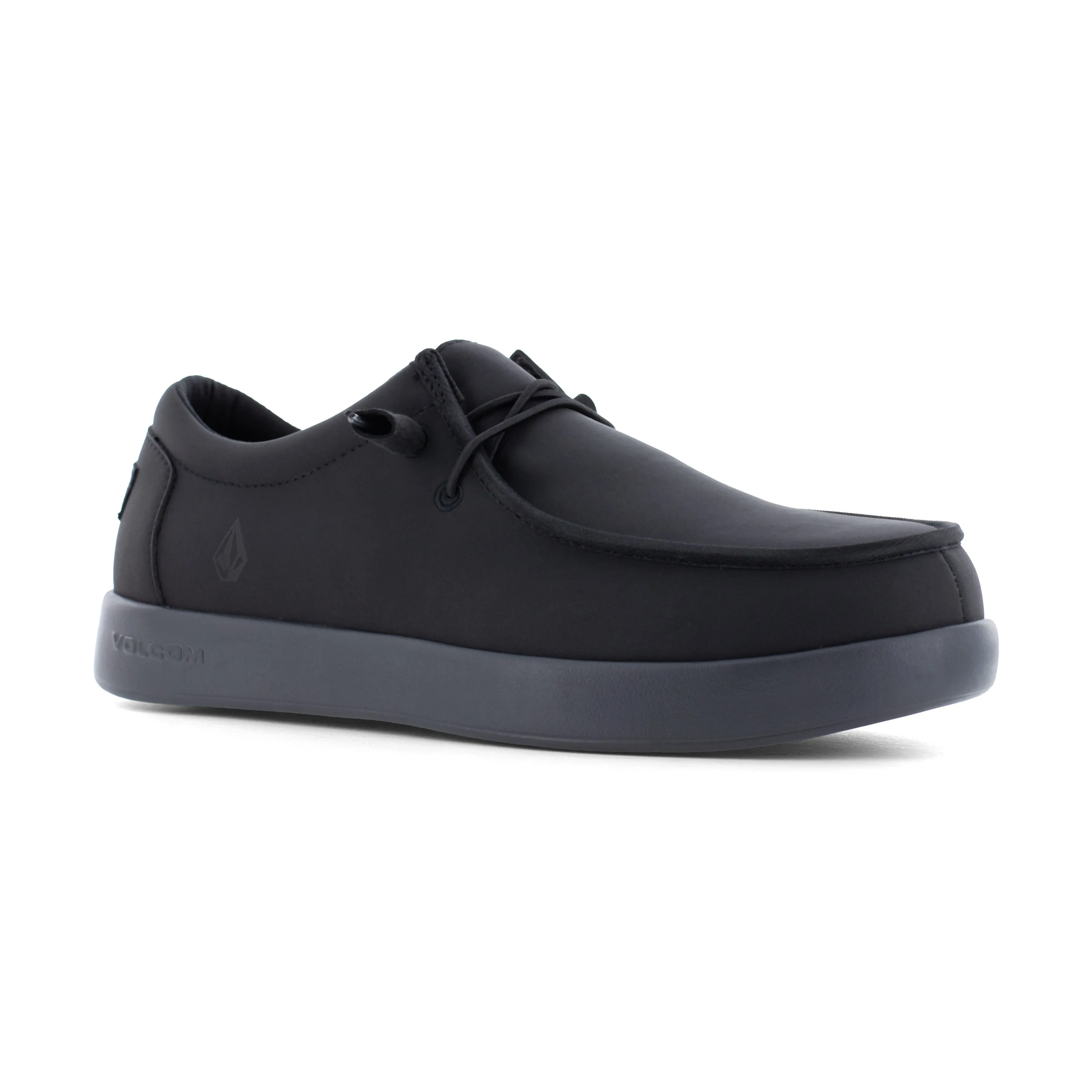 Volcom Men's Chill Comp Toe Slip On Casual Work Shoe - Black - VM30811